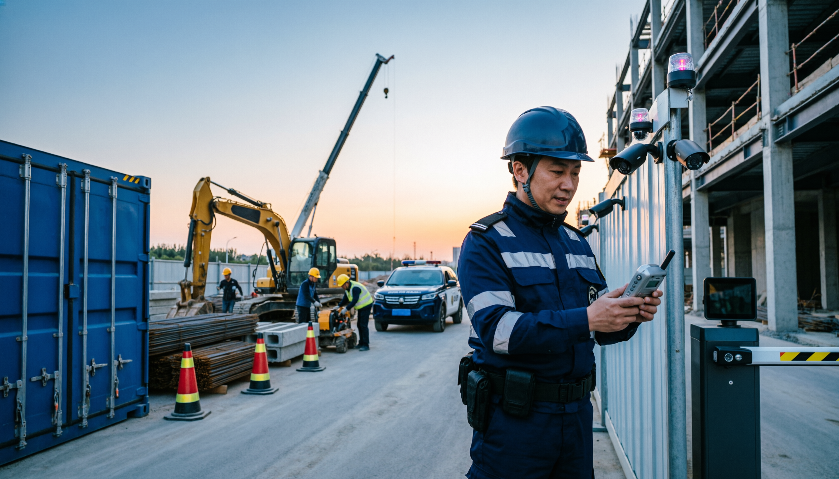 Protecting Construction Sites: A Strategic Approach to Security and Risk Prevention