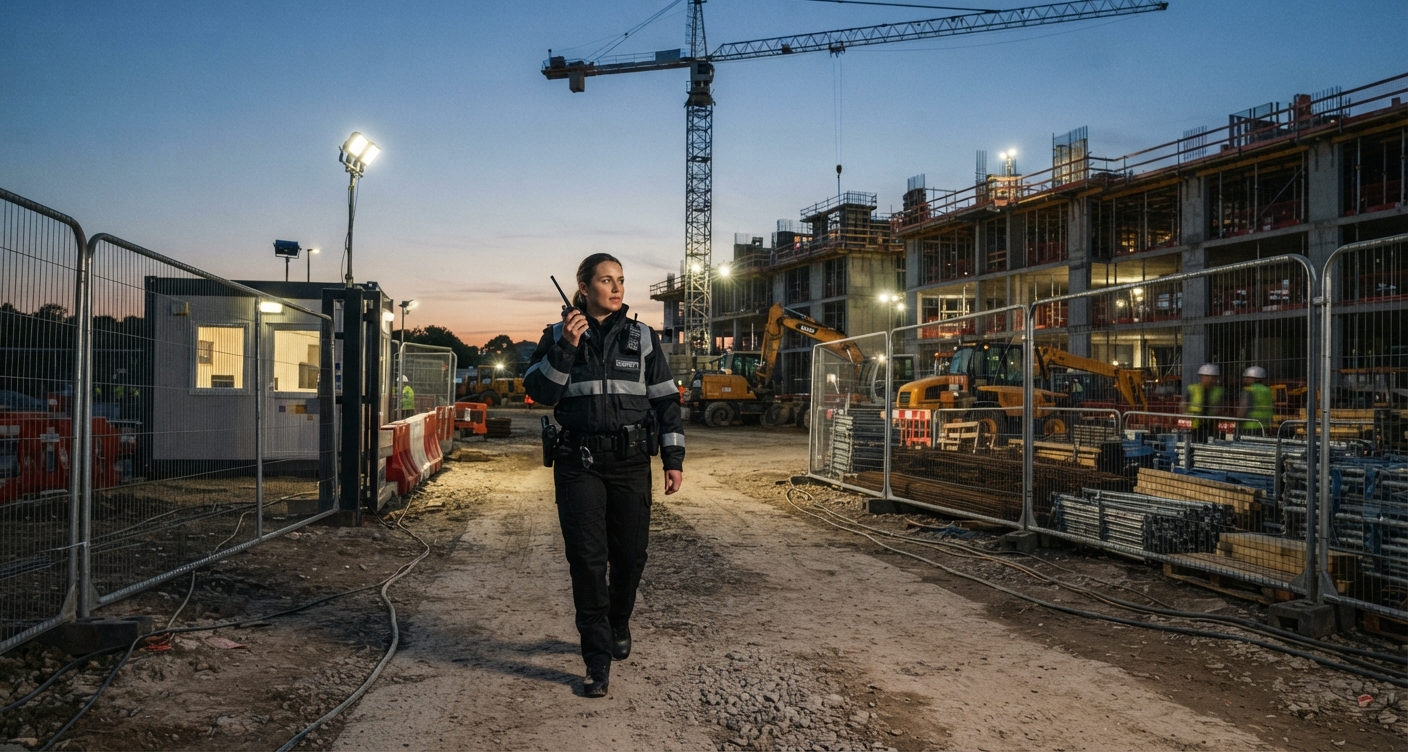 Protecting Construction Sites, Equipment and Valuable Materials